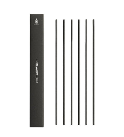 Set of black sticks with a black box labeled 'HOMEVARATHCO' on a white background