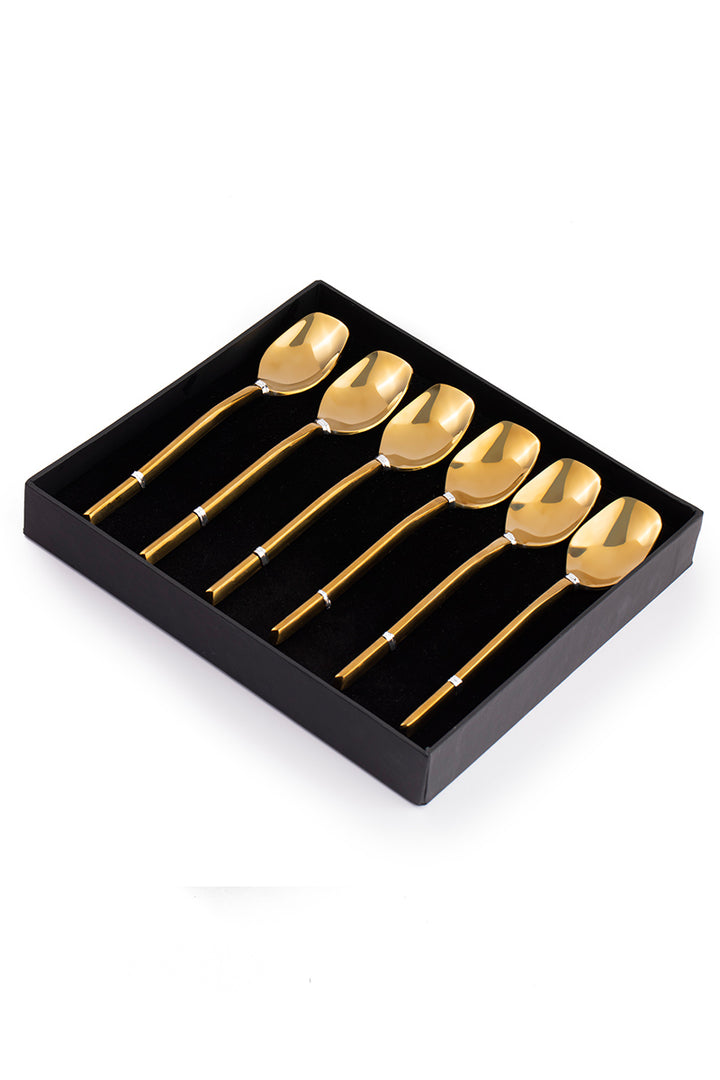 Glided Luxe Dessert Spoons Set of 6 PCS