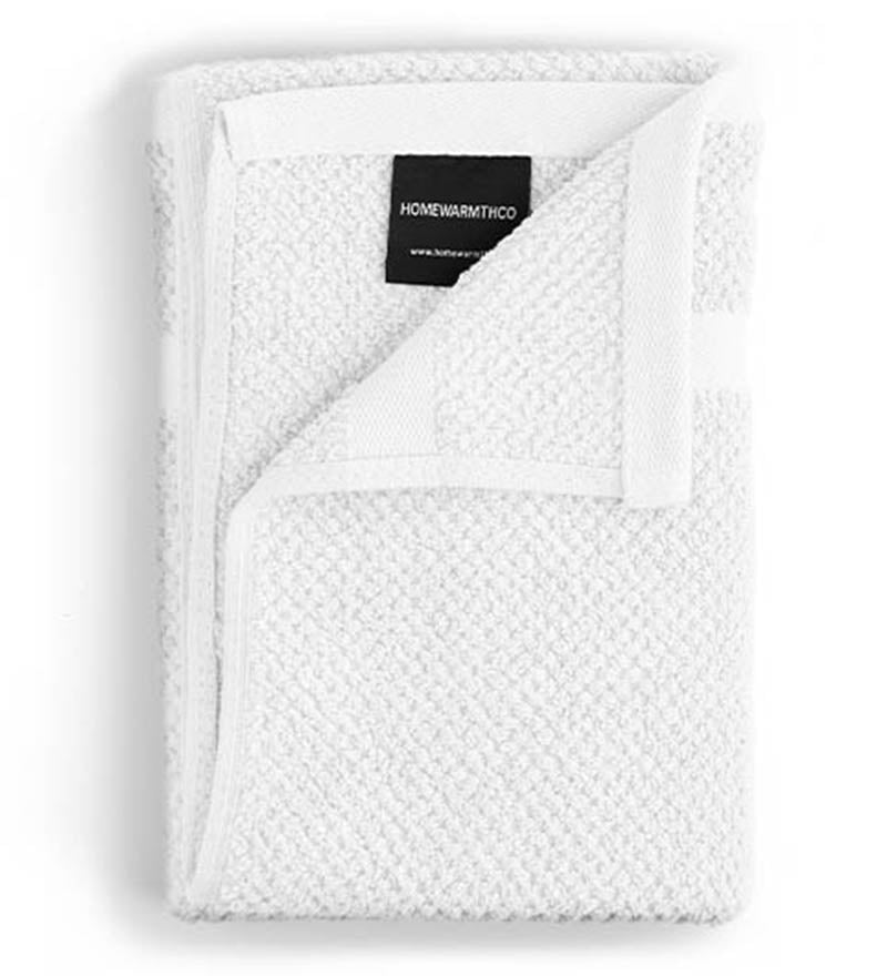 WHITE WEAVE-Hand Towel