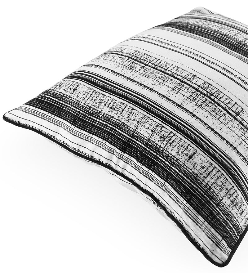 Monochrome Stripes-Cushion Cover