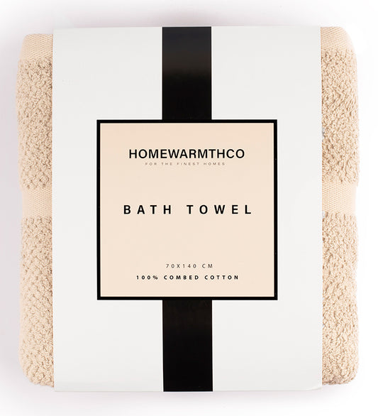 BEIGE WEAVE- Bath Towel