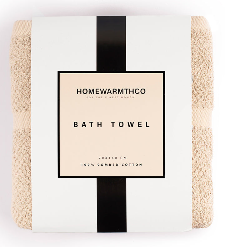 BEIGE WEAVE- Bath Towel