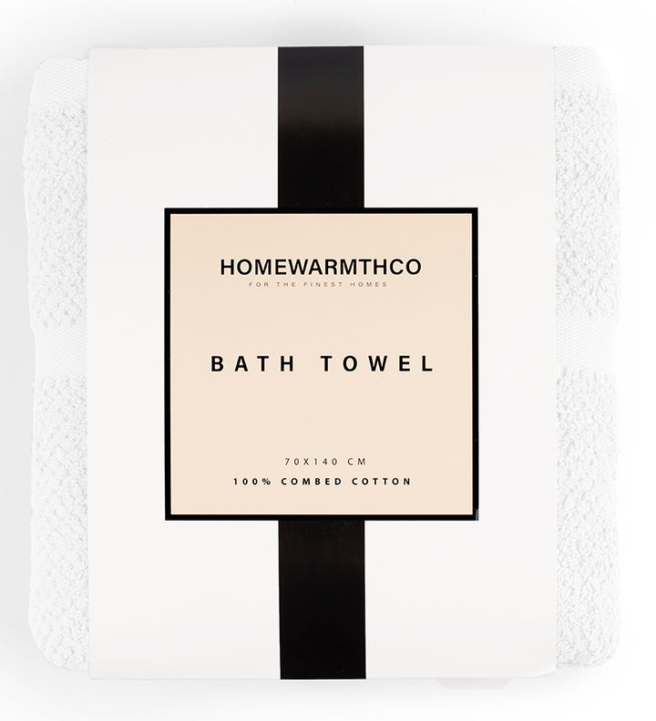 WHITE WEAVE-Bath Towel