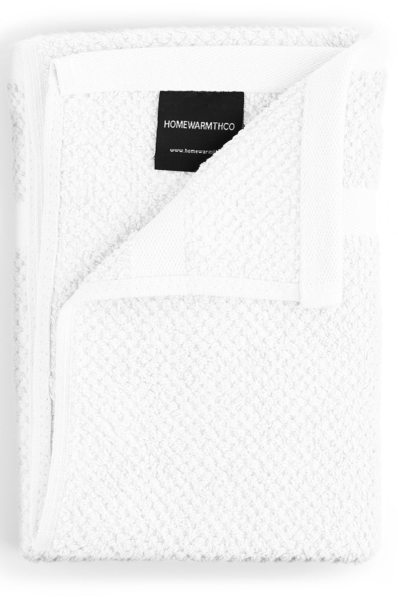 WHITE WEAVE-Bath Towel