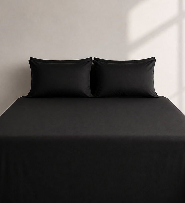 BLACK LUXE - BED SHEET SET