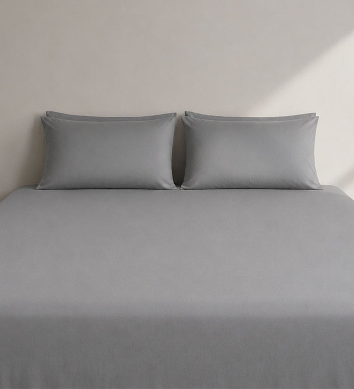 GREY LUXE - BED SHEET SET