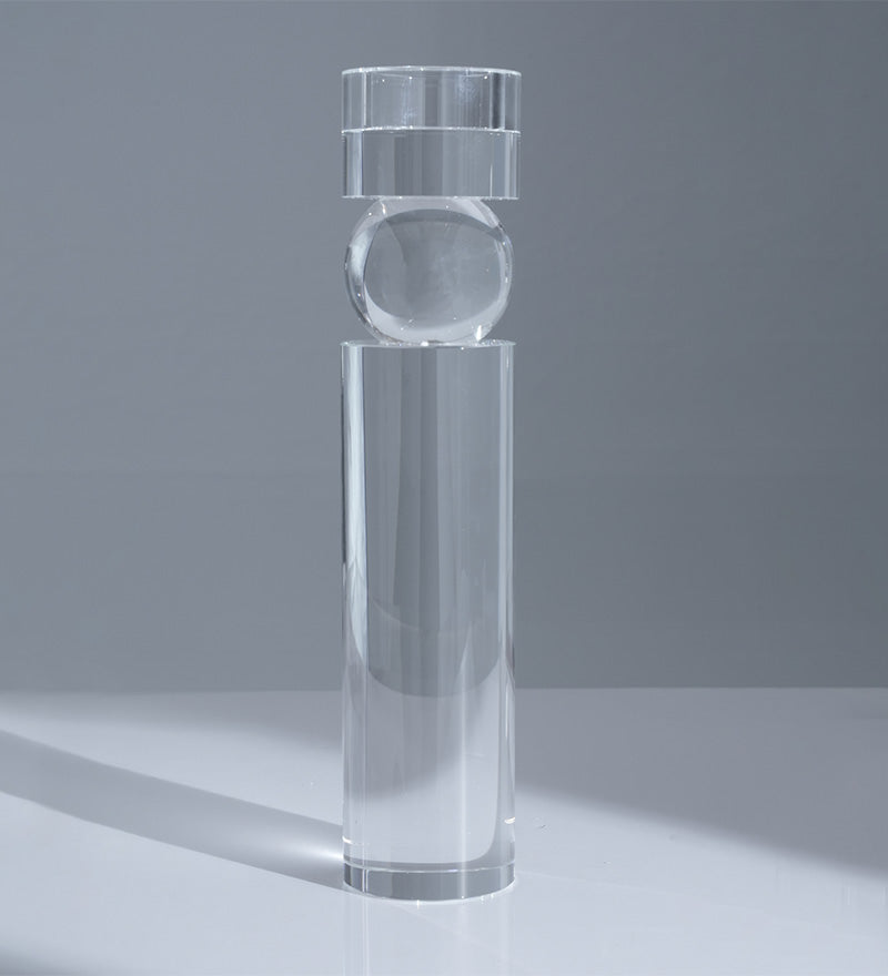 CRYSTAL CANDLE HOLDER