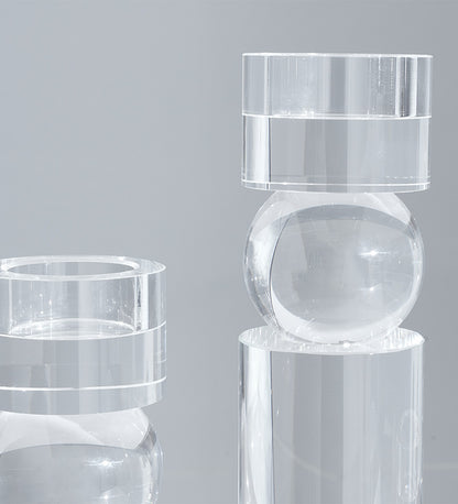 CRYSTAL CANDLE HOLDER