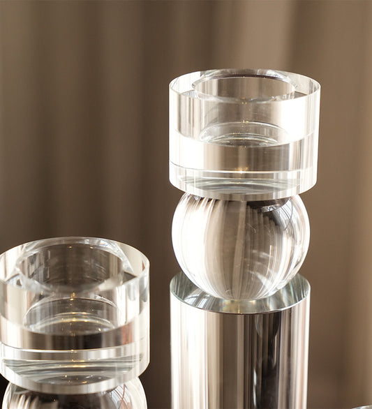 CRYSTAL CANDLE HOLDER
