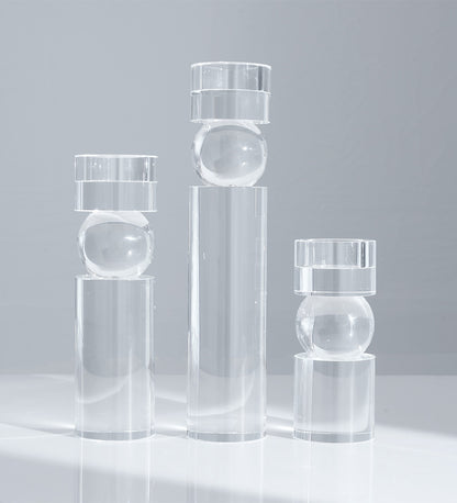 CRYSTAL CANDLE HOLDER