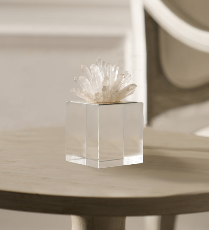CRYSTAL FLOWER ORNAMENT