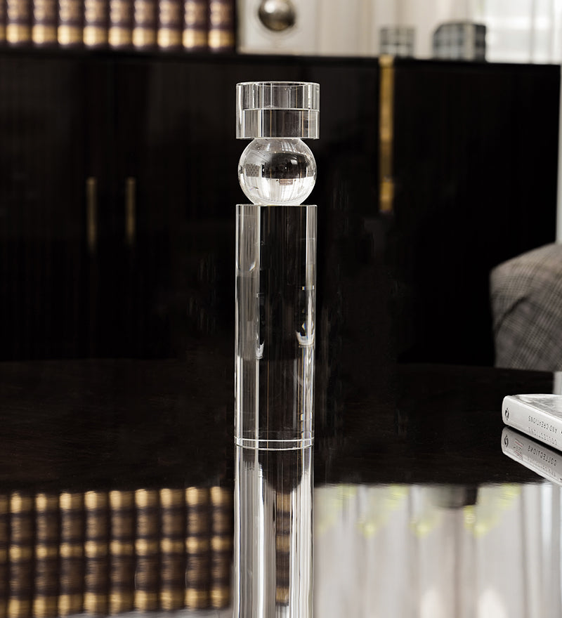 CRYSTAL CANDLE HOLDER