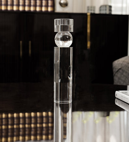 CRYSTAL CANDLE HOLDER