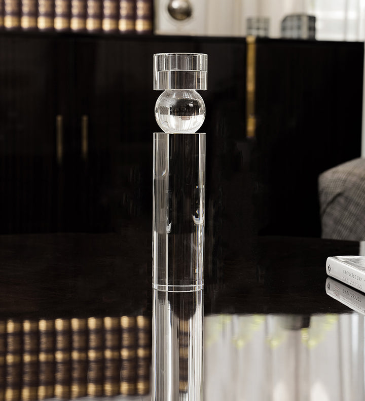 CRYSTAL CANDLE HOLDER