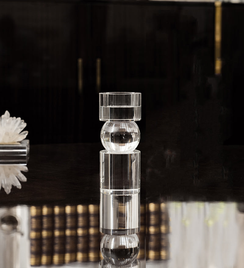 CRYSTAL CANDLE HOLDER